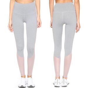 Splits59 Davis High Waisted Leggings Grey Pink Women’s Medium